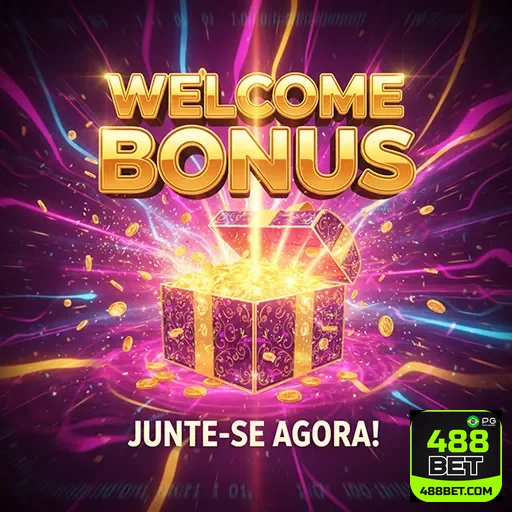 Imagem promocional do 488bet destacando o Bônus 05 para apostas esportivas e jogos online.