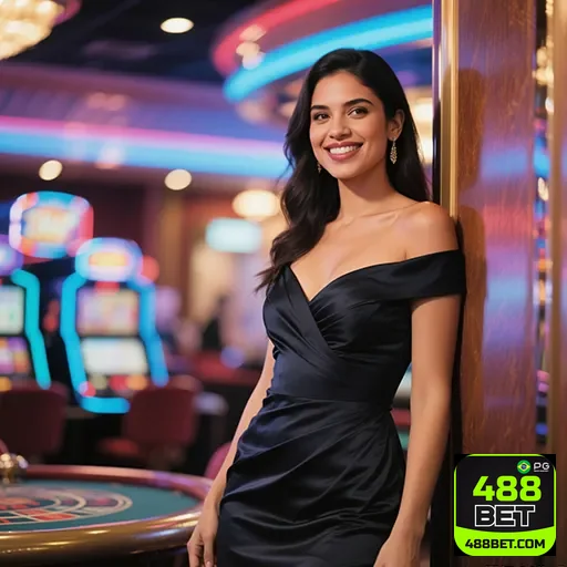 Jogador segurando fichas de cassino, com roleta online ao fundo